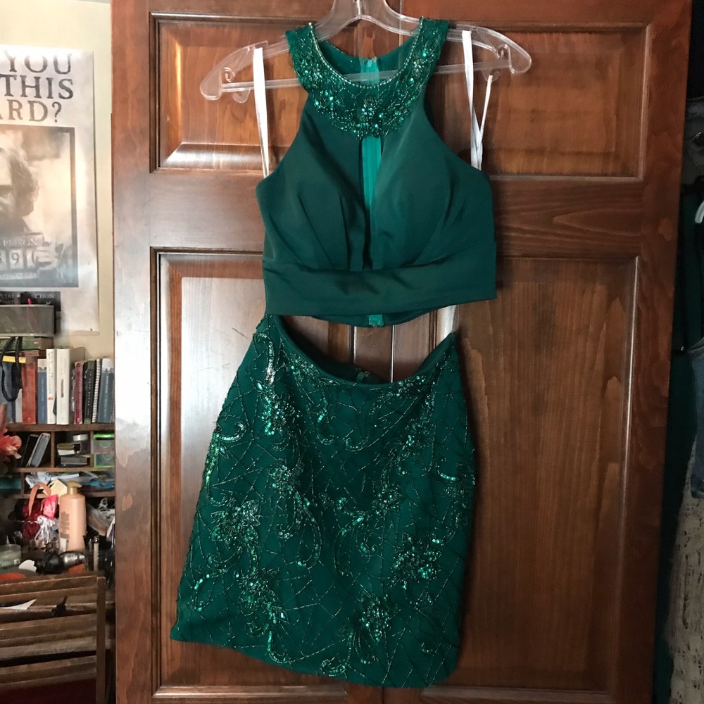 Green Formal Or Prom Dress